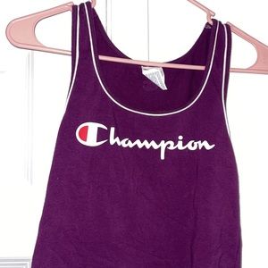 Champion tank crop top